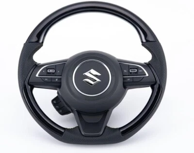 Volante Jimny Suzuki de cuero de carbono JB74, 64 Sierra 2018-en Showa Garage Foto 1 de 2