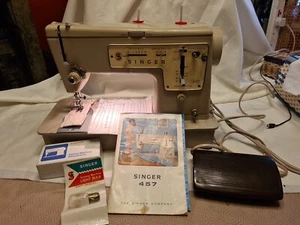 Singer Stylist Zig-Zag Model 457 Sewing Machine - Picture 1 of 18