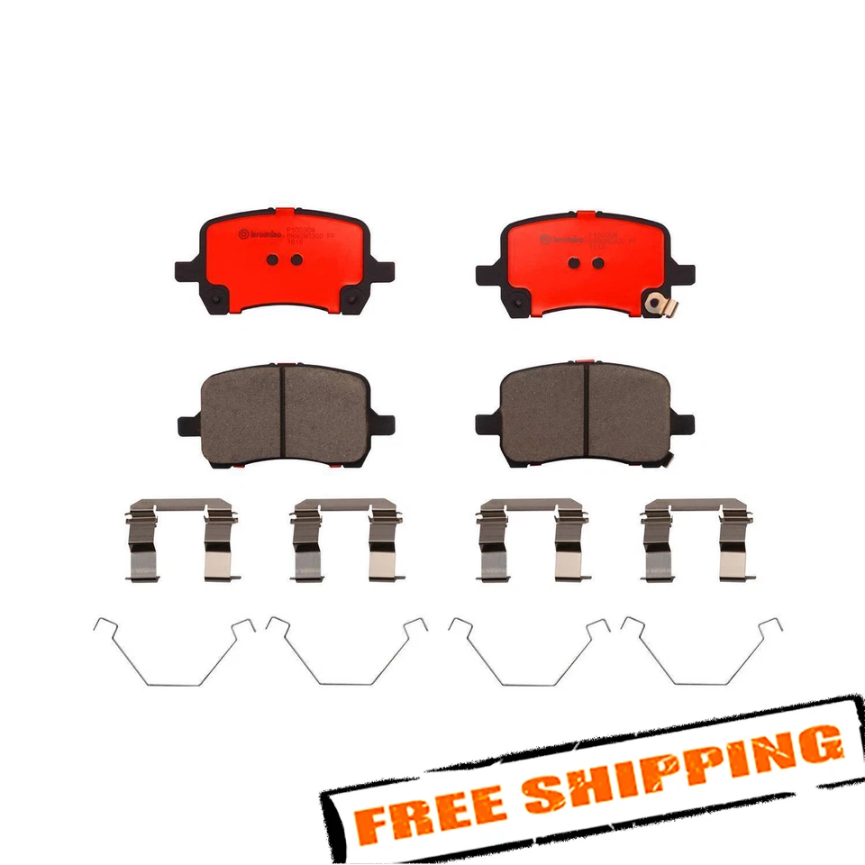 Juego de pastillas de freno de disco delanteras de cerámica Brembo P10030N para Saturn Sky 2007-2010 Foto 1 de 4