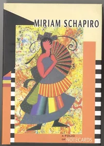 Miriam Schapiro -A Folio of Notecards, 10 Blank Cards/Envelopes, 2 Designs - Picture 1 of 2