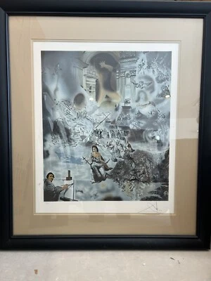 Litografía firmada por Salvador Dalí concilio ecuménico numerada y enmarcada Foto 1 de 4