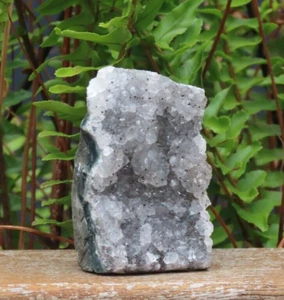 Base Cut Amethyst Crystal Cluster 189 Grams Rough & Raw 70mm Tall Light Purple - Imagen 1 de 16