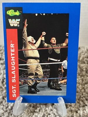 1991 Classic WWF Superstars Sgt Slaughter #97 - Image 1 of 2
