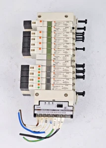 SMC Serieneinheit EX120-SCS1 & VQ1501Y-5 & VQ1201Y-5 & VVQ1000-10A-1 & VQ1101Y-5 - Bild 1 von 8
