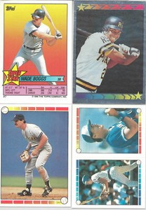 1989 Topps Baseball Sticker & Stickerback Variations Listing 1 of 3 You Pick!