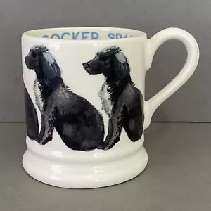 NWT Emma Bridgewater DOGS Cocker Spaniel 1/2 Pint Mug - Stoke-on-Trent England - Picture 1 of 12