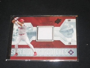 JUAN GONZALEZ RANGERS CERTIFIED AUTHENTIC BASEBALL GAME USED JERSEY CARD /800 - Picture 1 of 2