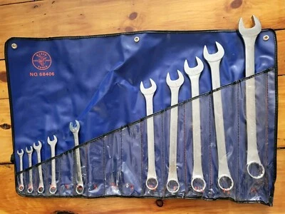 Juego de llaves combinadas Klein Tools HECHO EN EE. UU. 68406 SAE 3/8" a 1-1/4" *Falta 4* Foto 1 de 4