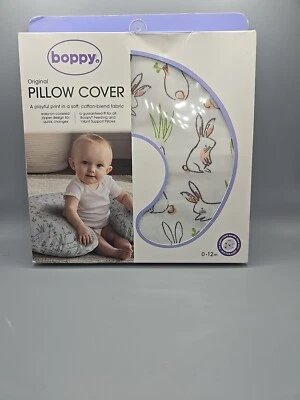 Boppy HIP HOP BUNNIES Nursing Pillow Cover. New/Sealed! - Image 1 of 4