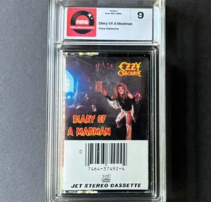 OZZY OSBOURNE diary of a madman SEALED © 1981 JET U.S. GRADED NM CASSETTE - Picture 1 of 7