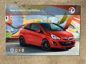 2011 Vauxhall Corsa Limited Edition Car Brochure (UK) - Picture 1 of 5