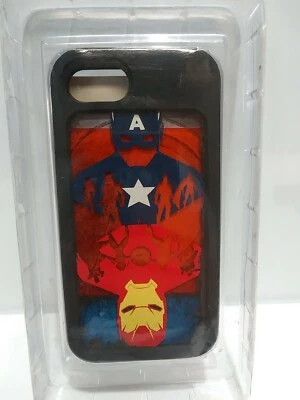 Marvel Captain America Iron Man iPhone 6 / 7 Protective Waterfall Cell Case (BB) - Image 1 of 4