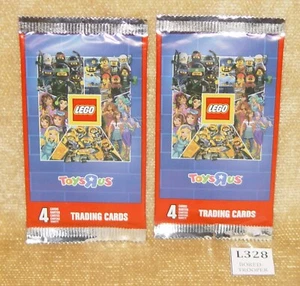 VINTAGE TOYS R US LEGO TRADING CARD PACKETS 2017 SEALED NEW RETIRED RARE 116005 - Picture 1 of 3