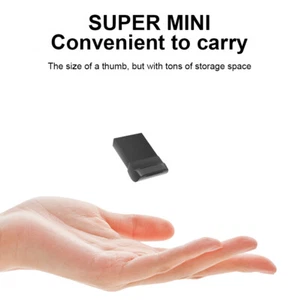 Super Mini USB Flash Drive 128GB Memory Stick Black Drives Storage 64GB 32GB 16G - Afbeelding 1 van 23