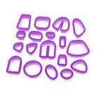18 Pieces Polymer Clay Cutters Earring Making Supplies Crafts Clay Cutting Too w