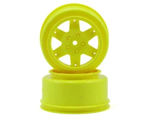 Team Losi Racing 12mm Hex Short Course Wheels (Yellow) (2) (22SCT/TEN-SCTE) - Picture 1 of 2