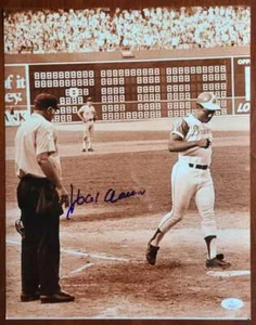 Hank Aaron JSA Coa Signed 11x14 Photo 700 Home Run Autograph - Picture 1 of 1