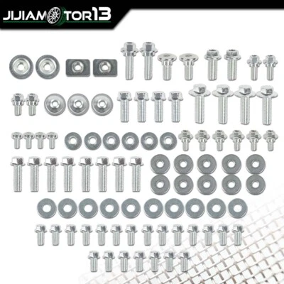 90pcs Bolt Kit Fit For Kawasaki Kx60 Kx65 Kx80 Kx85 Kx125 Kx250 Kx500 Bodywork - Image 1 of 4