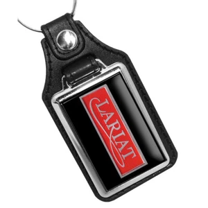 Compatible with 1978 Lariat Ford Truck Emblem Design Key Ring  - Picture 1 of 3