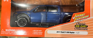 1st On eBay!  Johnny Lightning Ford F150 Raptor Blue 1:24 Scale Limited Edition