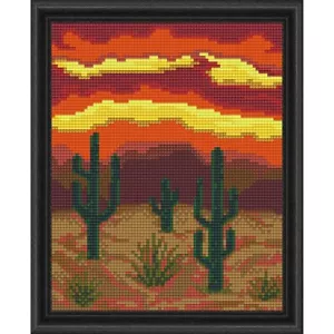 PixelHobby Southwest Sunset Kit & Frame Mosaic Art Kit - Picture 1 of 1