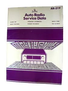 Sams Photofact AR-319 Autoradio Serie Manuel - Bild 1 von 1