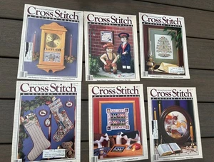 Komplettes Jahr Kreuzstich und Landhandwerk Zeitschrift 1988 - Verkauf als Lot - Bild 1 von 24