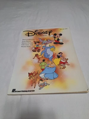 The Disney Collection Sheet Music Song Book Piano Vocal Guitar Songbook 1988 - Image 1 of 4