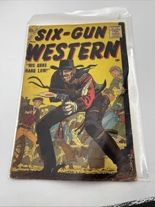 Six-Gun Western #2 1957- Maneely- Atlas comics - Picture 1 of 12