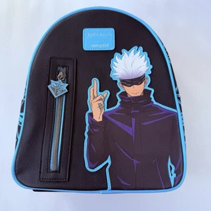 JuJutSu Kaisen Gojo Backpack Loungefly Bag Entertainment Earth Exclusive New - Picture 1 of 4