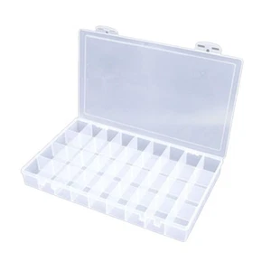 1PCS 36 Grids Large Plastic Organizer Box with Dividers, Compartment Organize... - Picture 1 of 7
