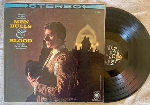 Banda de la Plaza de Toros MEN BULLS & BLOOD (MGM SE3865) 1958 stereo LP - Picture 1 of 2