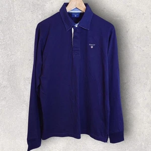 Herren Gant besticktes Langarm Rugby Shirt, Medium - Bild 1 von 4