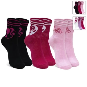 Socken Für Mädchen Barbie Set 3 Paar Warme Baumwollsocken 7021 - Bild 1 von 11