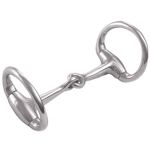 49WL 3 1-2 inch SS MINI EGGBUTT SNAFFLE - Picture 1 of 1