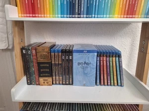 Herr der Ringe Trilogie + Hobbit & Harry Potter Extended Blu-Ray Boxen Sammlung - Bild 1 von 15