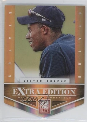 2012 Elite Extra Edition Status Orange Die-Cut /10 Victor Roache #114 - Image 1 of 2
