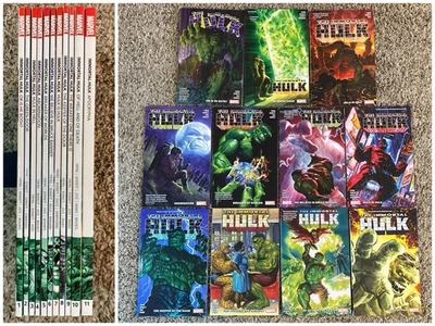 Immortal Hulk Juego Completo TPB 1 2 3 4 5 6 7 8 9 10 11 es Él Ambos Apócrifos 50 Foto 1 de 4
