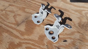 2015-2016 Subaru Impreza Front Left Driver Door Upper & Lower Hinges Pair OEM - Picture 1 of 13