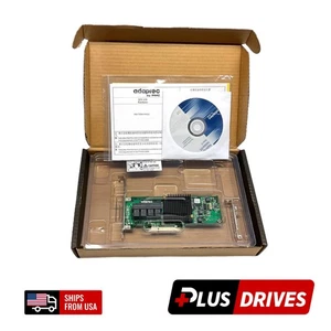 Neu Adaptec ASA-71605H 16 Port HBA SAS SATA 6Gb/s PCIe Gen3 x8 High Low Profile - Bild 1 von 9