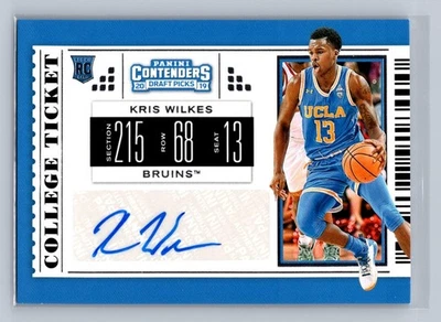 2019 Panini Contenders Draft Picks Kris Wilkes Auto #97 - Image 1 of 2