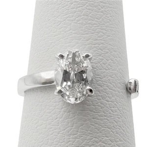 Anillo de platino de diamantes - Imagen 1 de 5