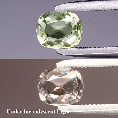 💎 0.60 克拉 5.7x4.5 毫米 VS 气垫自然变色双簧管 - 土耳其宝石 — 第 1/4 张图片