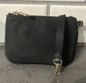 New Kate Spade Black Coin Purse Wallet W/Clip Keys - Picture 1 of 7