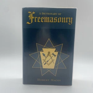 Dictionary of Freemasonry by Robert Macoy HB/DJ DW 2000 - Imagen 1 de 19