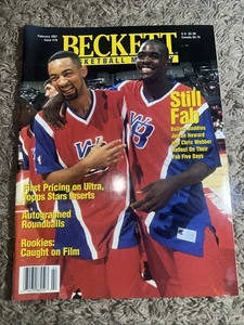 Beckett Basketball Card Monthly February 1997 Chris Webber Issue #79 - Picture 1 of 6