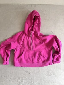 EUC Lululemon Scuba Oversized Half-Zip Hoodie Sonic Pink (2023 Release) Size M/L - Bild 1 von 10