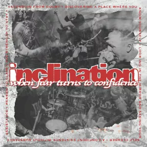 Inclination When Fear Turns To Confidence WHITE RED Splatter Color Vinyl EP /200 - Picture 1 of 1