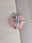 1 x Wedgwood Jasper Ware Pink Heart Necklace Pendant 