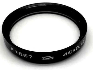 Zenit Close-Up F=667 Zoom Lense 46x0, 75 Filter 46mm Circular Filter Thread M46 - Picture 1 of 1